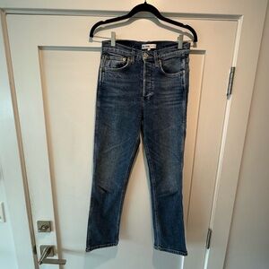 RE/DONE Cigarette Ankle Jeans